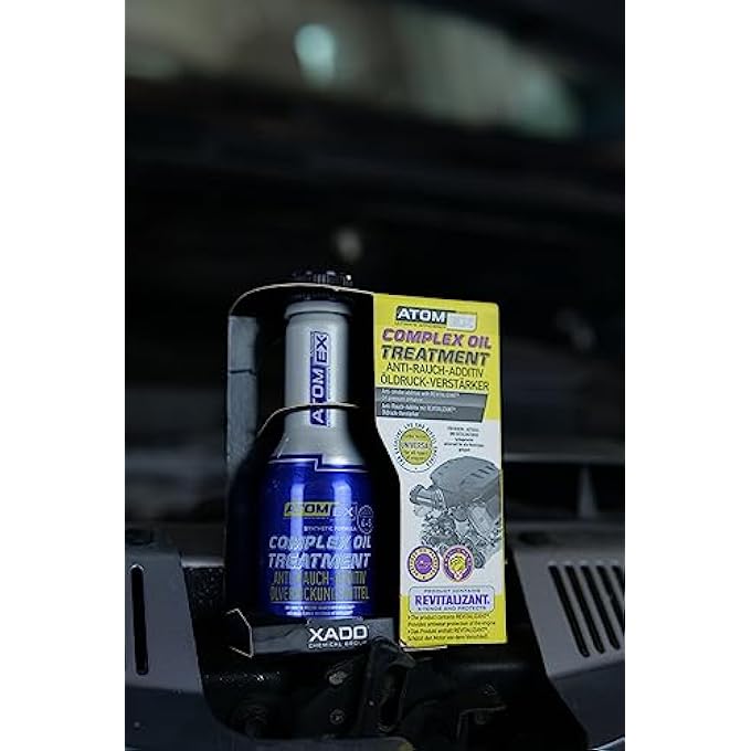 Xado COMPLEX OIL TREATMENT, ANTISMOKE ADDITIVE, ELIMINATES EXHAUST SMOKE - 250ML ATOMEX SERIES WITH CERAMIC METAL CONDITIONER REVITALIZANT - Image 4